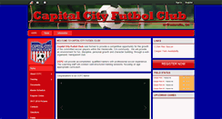 Desktop Screenshot of capitalcityfutbolclub.com